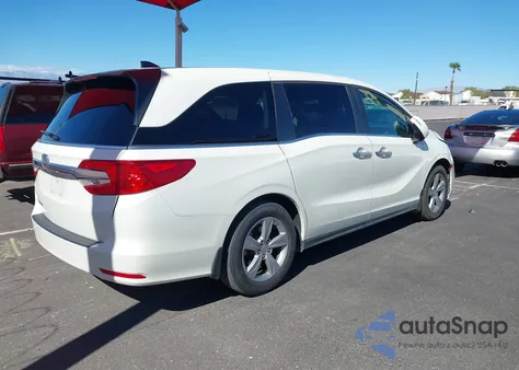 2019 Honda Odyssey Ex-L from USA, damaged, VIN 5FNRL6H75KB012961
